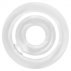 ADDICTED TOYS POTENZ SET ANILLOS PENE CLEAR