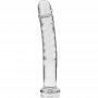 NEBULA SERIES BY IBIZA MODELO 16 DILDO CRISTAL TRANSPARENTE 185 CM O 3 CM