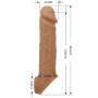 PRETTY LOVE FUNDA DE PENE DE PIEL REALiSTICA NATURAL