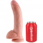 KING COCK 9 PENE REALiSTICO NATURAL 229 CM
