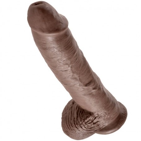KING COCK 10 PENE REALiSTICO MARRoN 265 CM