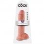 KING COCK 11 PENE REALiSTICO NATURAL 28 CM