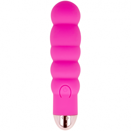 DOLCE VITA VIBRADOR RECARGABLE SIX ROSA 7 VELOCIDADES