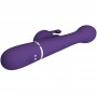 PRETTY LOVE DEJON VIBRADOR RABBIT 3 EN 1 MULTIFUNCIoN MORADO