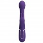 PRETTY LOVE DEJON VIBRADOR RABBIT 3 EN 1 MULTIFUNCIoN MORADO