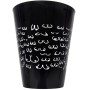 DIABLO PICANTE VASO NEGRO 500 ML CON TETAS BLANCAS