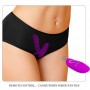 PRETTY LOVE MASAJEADOR VIBRADOR 12 VIBRACIONES CONTROL REMOTO MORADO