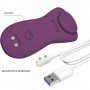 PRETTY LOVE MANE MASAJEADOR LAY ON CLiTORIS 10 VIBRACIONES CONTROL REMOTO MORADO