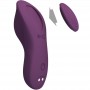 PRETTY LOVE MANE MASAJEADOR LAY ON CLiTORIS 10 VIBRACIONES CONTROL REMOTO MORADO