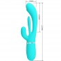 PRETTY LOVE SHANIA TRIPLE VIBRADOR RABBIT MULTIFUNCIoN 3 EN 1