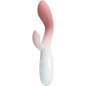 PRETTY LOVE BRIGHTY VIBRADOR PUNTO G ESTIMULADOR CLiTORIS 30 VIBRACIONES ROSA
