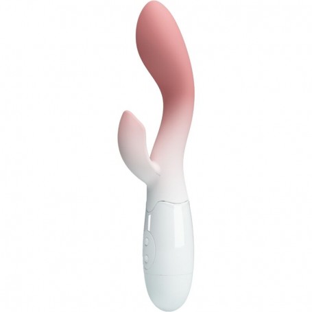 PRETTY LOVE BRIGHTY VIBRADOR PUNTO G ESTIMULADOR CLiTORIS 30 VIBRACIONES ROSA