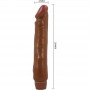 BAILE JACK VIBRADOR REALiSTICO 26 CM MULATO