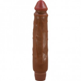 BAILE JACK VIBRADOR REALiSTICO 26 CM MULATO