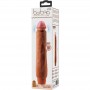 BAILE JACK VIBRADOR REALiSTICO 26 CM MULATO