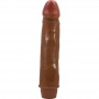 BAILE DWARF VIBRADOR REALiSTICO 21 CM MULATO