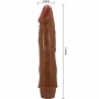 BAILE DWARF VIBRADOR REALiSTICO 21 CM MULATO