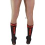 MACHO CALCETINES FINOS NEGRO ROJO TALLA uNICA