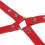 SUBBLIME 953706 ESPOSAS CON CINTURoN BONDAGE ROJO TALLA uNICA