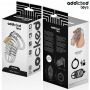 ADDICTED TOYS LOCKED IRON CELL JAULA PARA PENE DE METAL 4 CM TALLA S