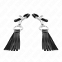 KINK PINZAS PARA PEZONES CON BORLAS DE POLIPIEL 6 CM