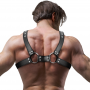 FETISH SUBMISSIVE ATTITUDE ARNeS BULLDOG AJUSTABLE ECOPIEL PECHO HOMBRE