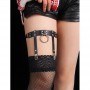 SUBBLIME 953744 LIGA PUNK DE CUERO AJUSTABLE NEGRO TALLA uNICA