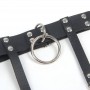 SUBBLIME 953744 LIGA PUNK DE CUERO AJUSTABLE NEGRO TALLA uNICA