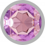 INTENSE PLUG ANAL METAL ALUMINIO CON CRISTAL VIOLETA TALLA S