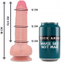 ROCKARMY ARNeS LIQUID SILICONE DILDO PREMIUM MUSTANG 18 CM O 414 CM