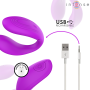 INTENSE NORA ESTIMULADOR DE PINZA CON VIBRACIoN MORADO
