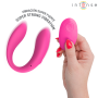 INTENSE NORA ESTIMULADOR DE PINZA CON VIBRACIoN ROSA