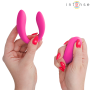 INTENSE NORA ESTIMULADOR DE PINZA CON VIBRACIoN ROSA