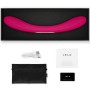LELO BOOMERANG VIBRADOR DE DOBLE EXTREMO CEREZA