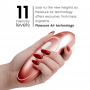 WOMANIZER PRO VIBRANT ESTIMULADOR DE CLiTORIS BURDEOS