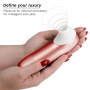 WOMANIZER PRO VIBRANT ESTIMULADOR DE CLiTORIS BURDEOS
