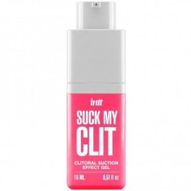 INTT SUCK MY CLIT GEL EFECTO SUCCIoN FRESAS SILVESTRES 15 ML