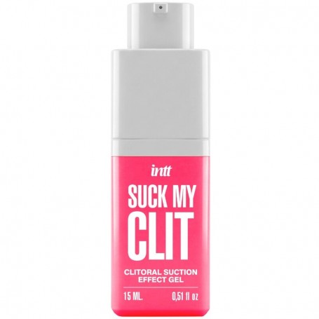 INTT SUCK MY CLIT GEL EFECTO SUCCIoN FRESAS SILVESTRES 15 ML