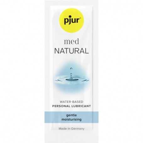 PJUR MED NATURAL LUBRICANTE BASE AGUA 2 ML