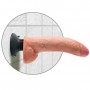 KING COCK DILDO VIBRADOR CON TESTICULOS 23 CM NATURAL