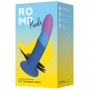ROMP PICCOLO DILDO SILICONA CON VENTOSA TRICOLOR 14 CM