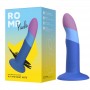 ROMP PICCOLO DILDO SILICONA CON VENTOSA TRICOLOR 14 CM