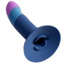 ROMP PICCOLO DILDO SILICONA CON VENTOSA TRICOLOR 14 CM
