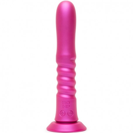 ROMP JIGGLE VIBRADOR UP AND DOWN CON VENTOSA ROSA