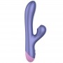 ROMP PULSE VIBRADOR RABBIT DUAL PUNTO G AZUL ELeCTRICO