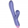 ROMP PULSE VIBRADOR RABBIT DUAL PUNTO G AZUL ELeCTRICO