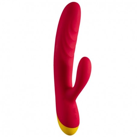 ROMP JAZZ VIBRADOR RABBIT RECARGABLE ROJO