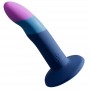 ROMP PICCOLO ARNeS DILDO SILICONA CON VENTOSA TRICOLOR 14 CM