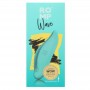 ROMP WAVE VIBRADOR ESTIMULADOR DE CLiTORIS FORMA ERGONoMICA VERDE AGUA