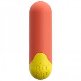 ROMP RIOT BALA VIBRADORA MULTIFUNCIoN NARANJA AMARILLA